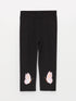 LC Waikiki Elastic Waist Printed Girl 3/4 Length Leggings